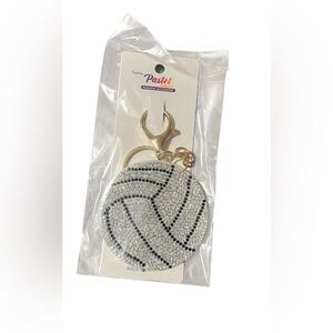 Volleyball Keychain/ bag charm